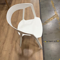 Compas Armchair - White - FLOOR MODEL