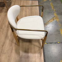 Mira Armchair - Modern Felt: Nimbus