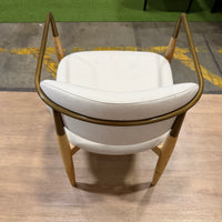 Mira Armchair - Modern Felt: Nimbus
