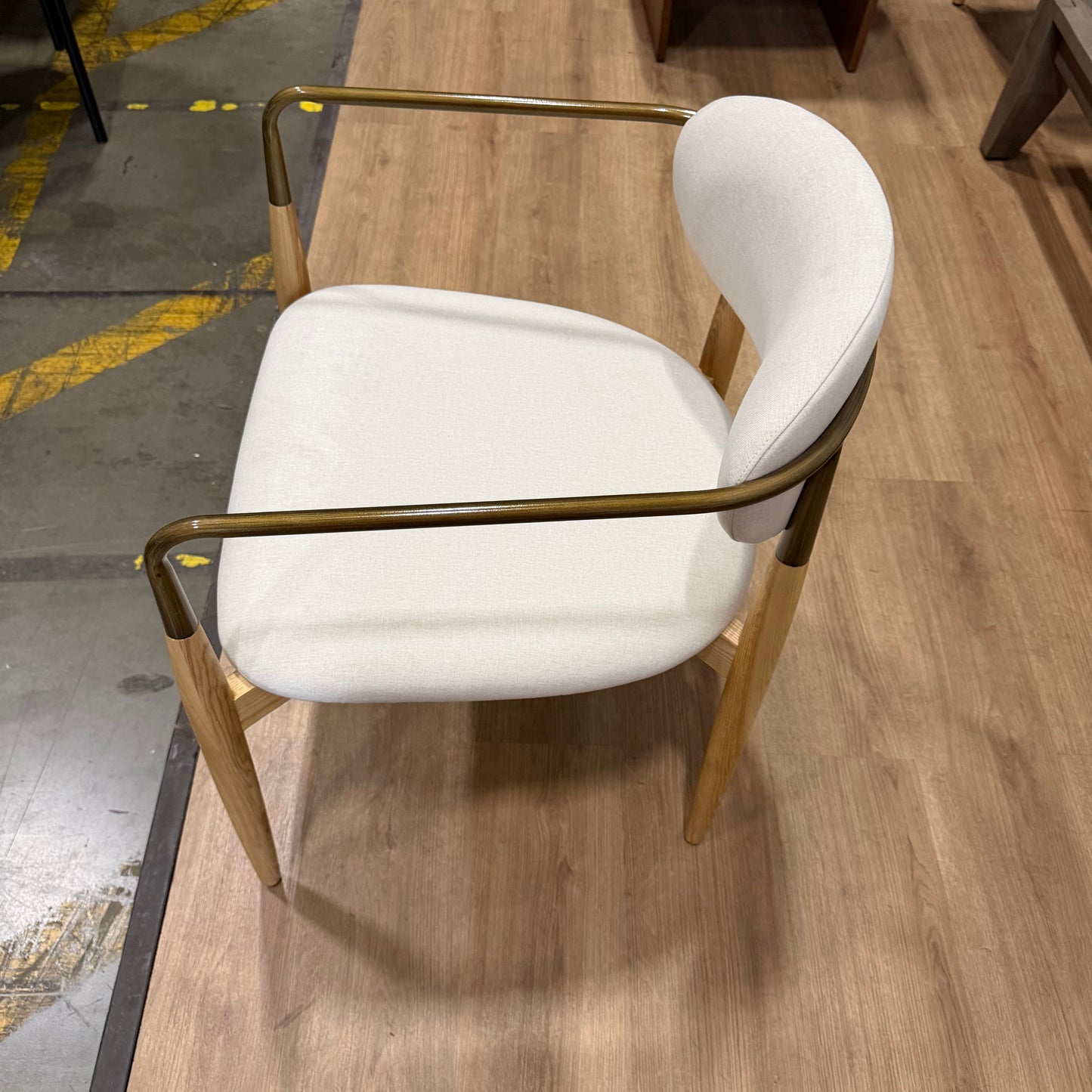 Mira Armchair - Modern Felt: Nimbus