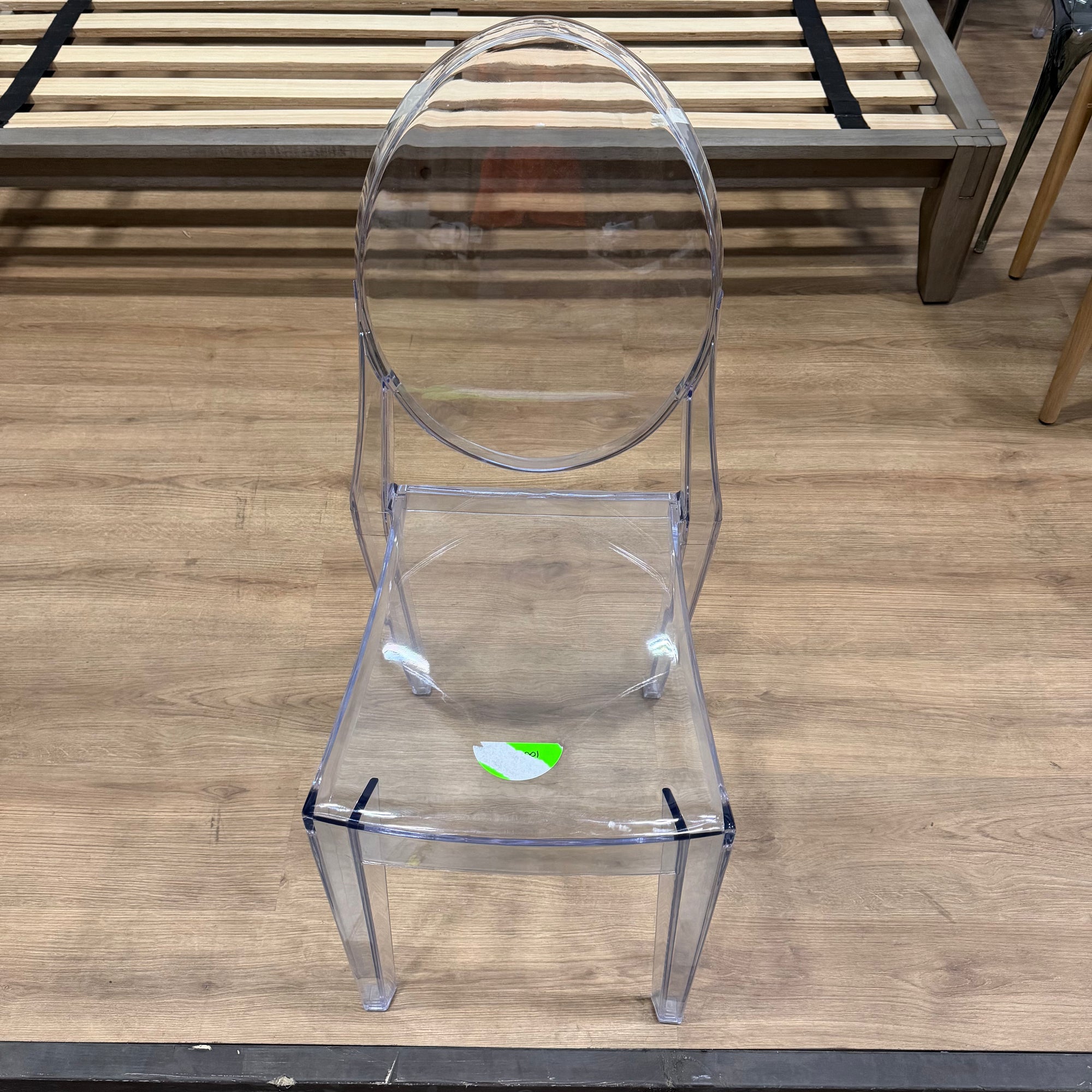 Ghost Side Chair - Victoria, Transparent - FLOOR MODEL