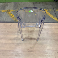 Ghost Side Chair - Victoria, Transparent - FLOOR MODEL