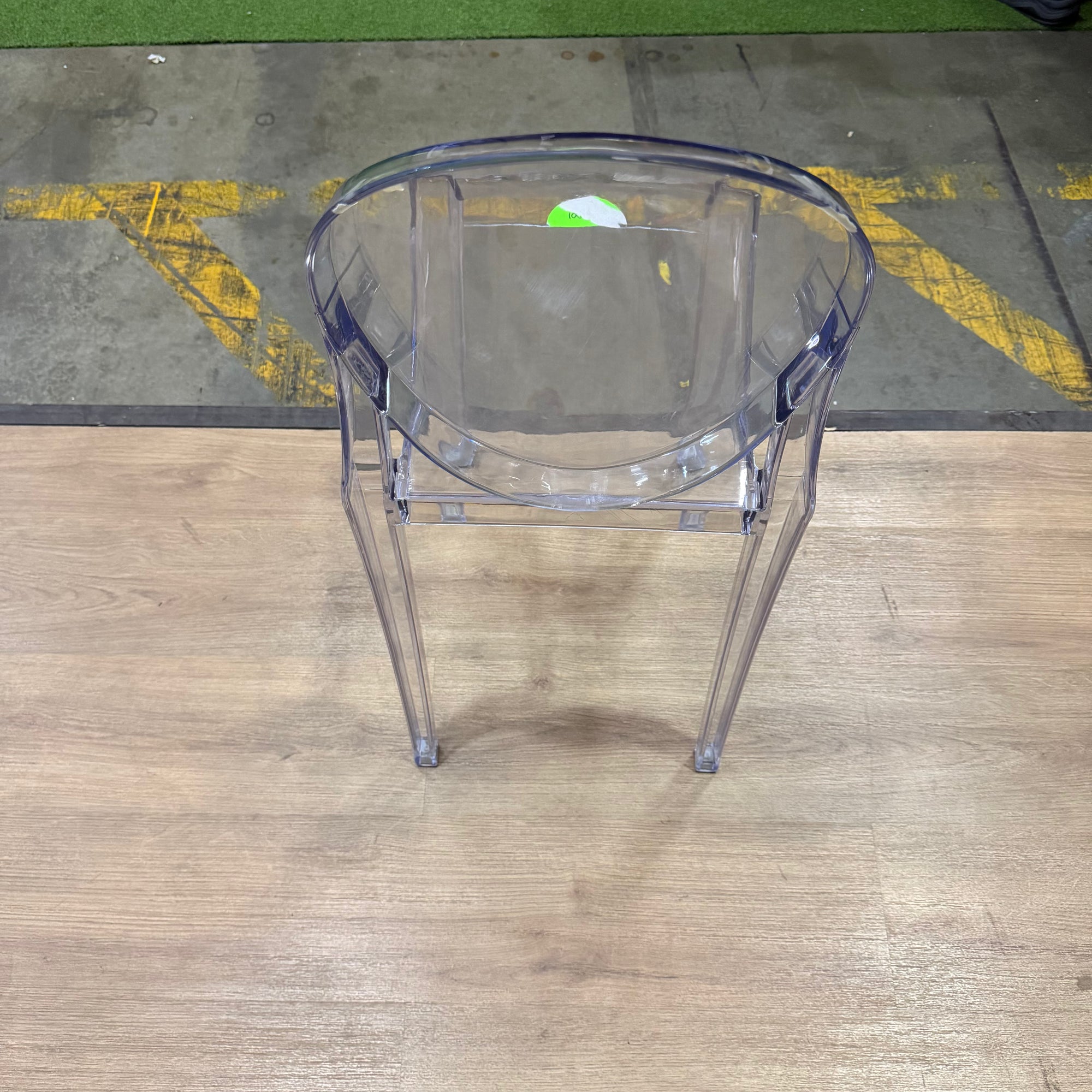 Ghost Side Chair - Victoria, Transparent - FLOOR MODEL
