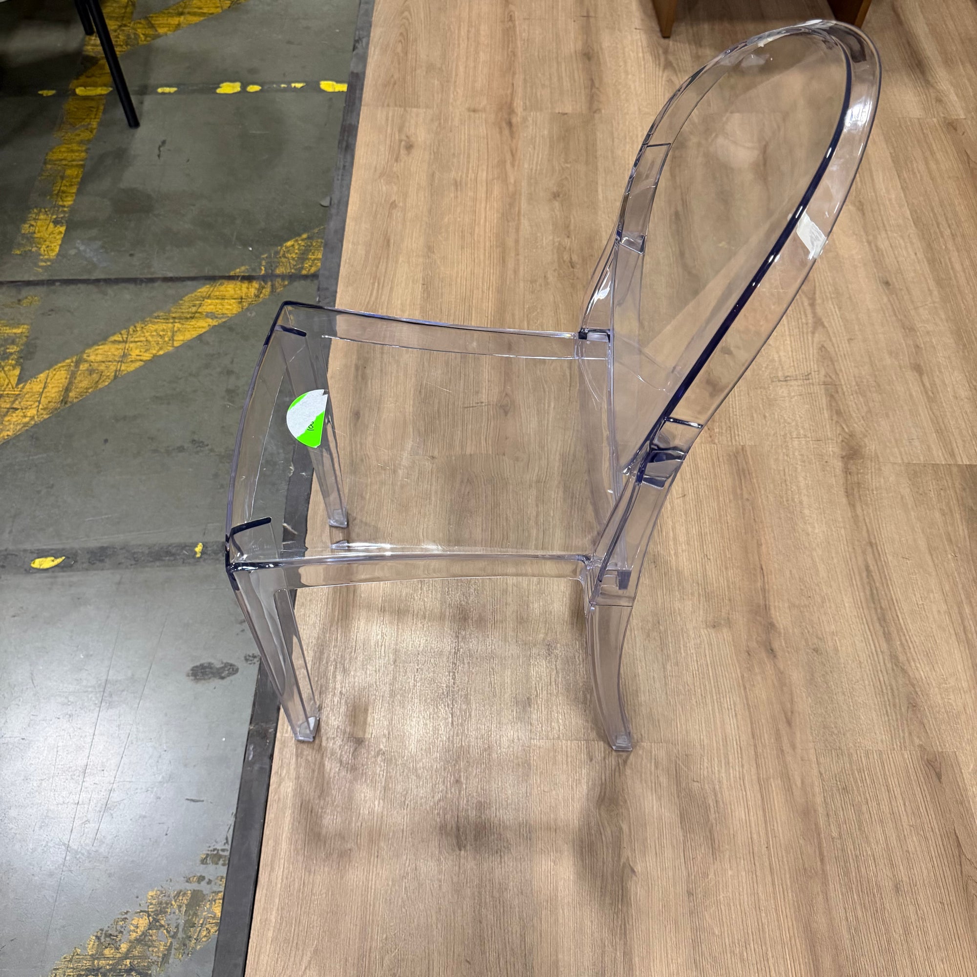 Ghost Side Chair - Victoria, Transparent - FLOOR MODEL