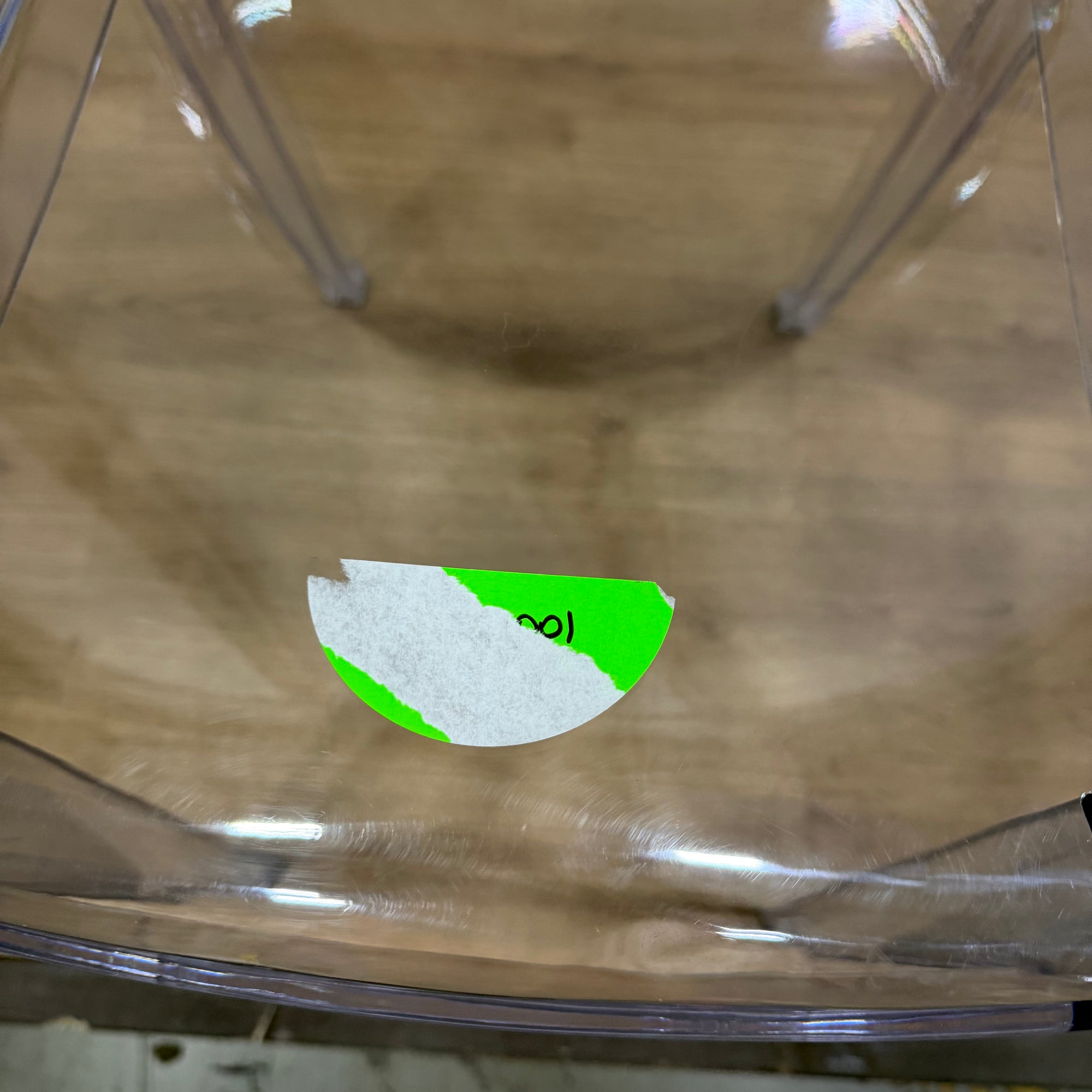 Ghost Side Chair - Victoria, Transparent - FLOOR MODEL