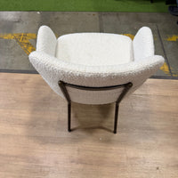Napa Dining Chair - Boucle: Opal - FLOOR MODEL