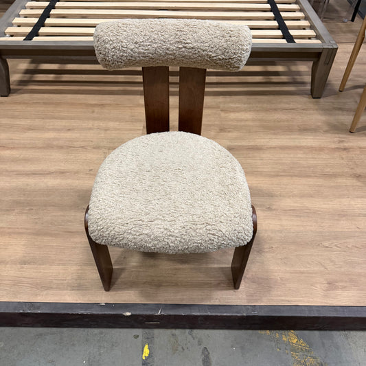 Tola Dining Chair - Shearling: Fawn
