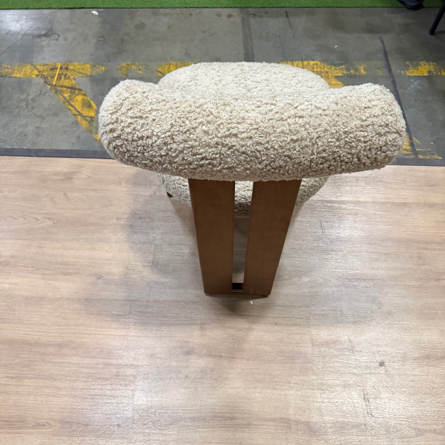 Tola Dining Chair - Shearling: Fawn