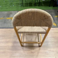 Sample Monti Counter Stool - Seagrass Cord, Natural Stain