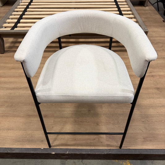 Elysian Counter Stool - Modern Felt: Nimbus