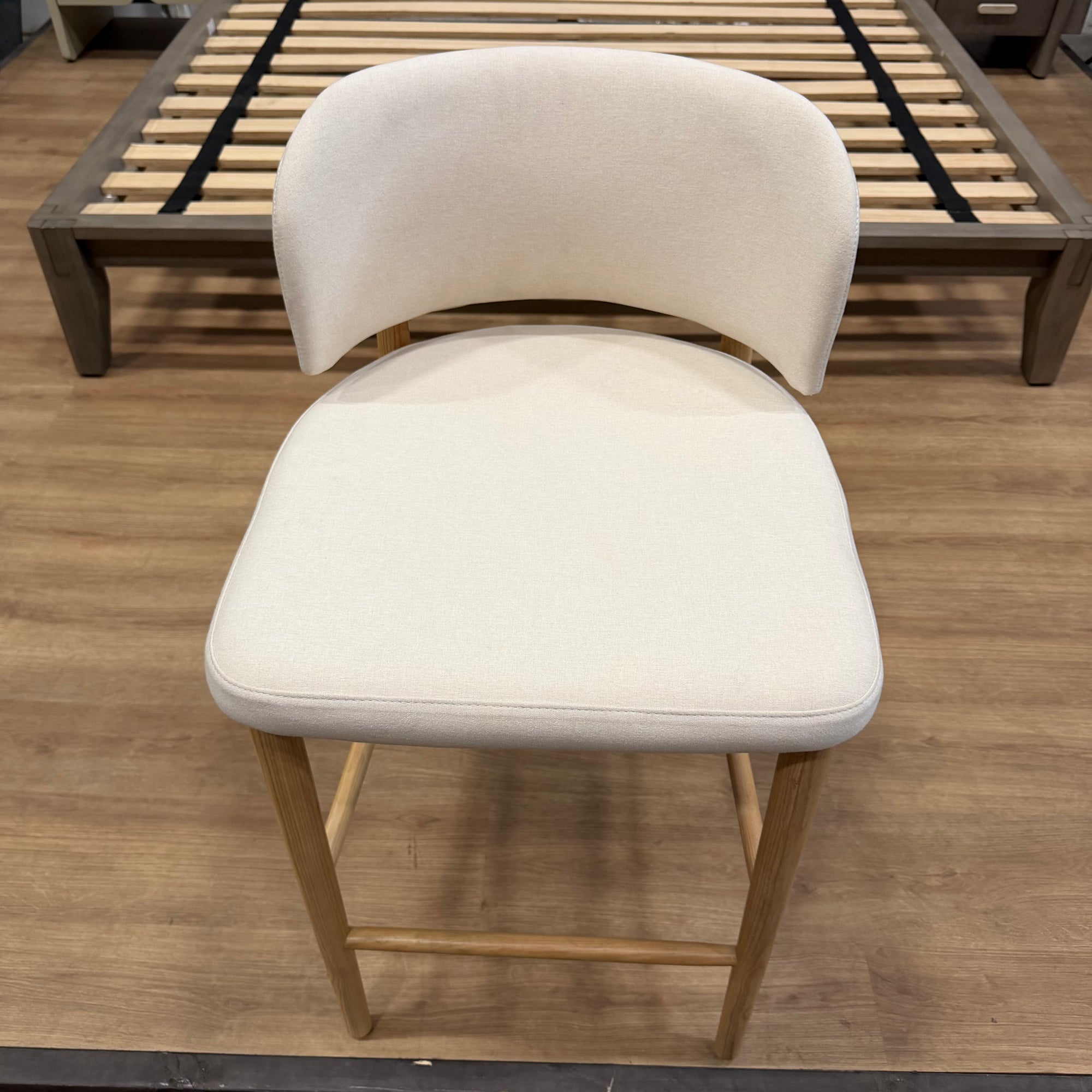 Loren Counter Stool - Modern Felt: Nimbus, Natural