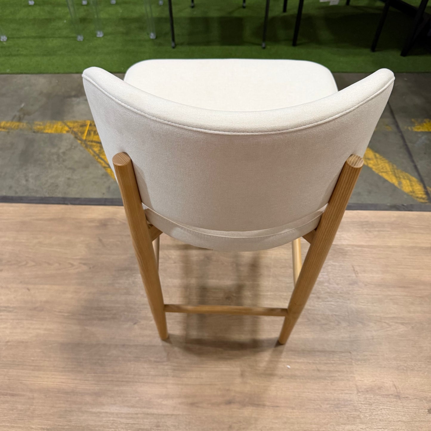 Loren Counter Stool - Modern Felt: Nimbus, Natural