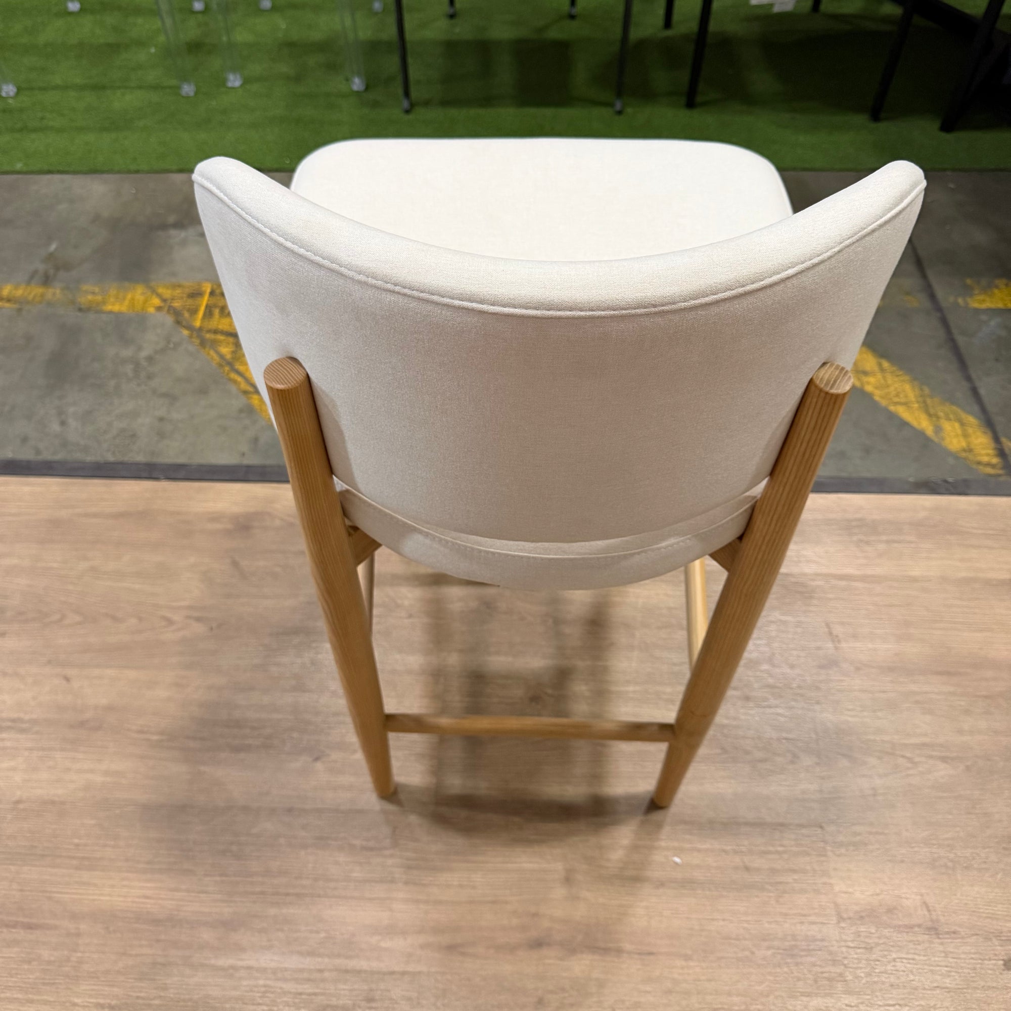 Loren Counter Stool - Modern Felt: Nimbus, Natural