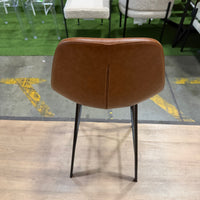Sample Counter Stool - Brown Leather