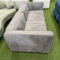 Arya Modular Loveseat - Venice Vegan Suede: Strato