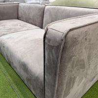Arya Modular Loveseat - Venice Vegan Suede: Strato