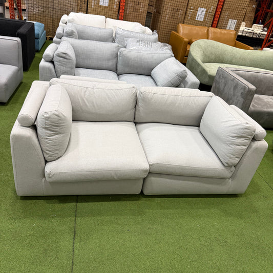 Milo Sofa Compact - Modern Felt: Malmo