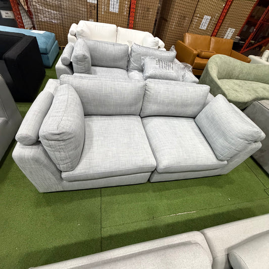 Milo Sofa Compact - Performance Linen: Dove