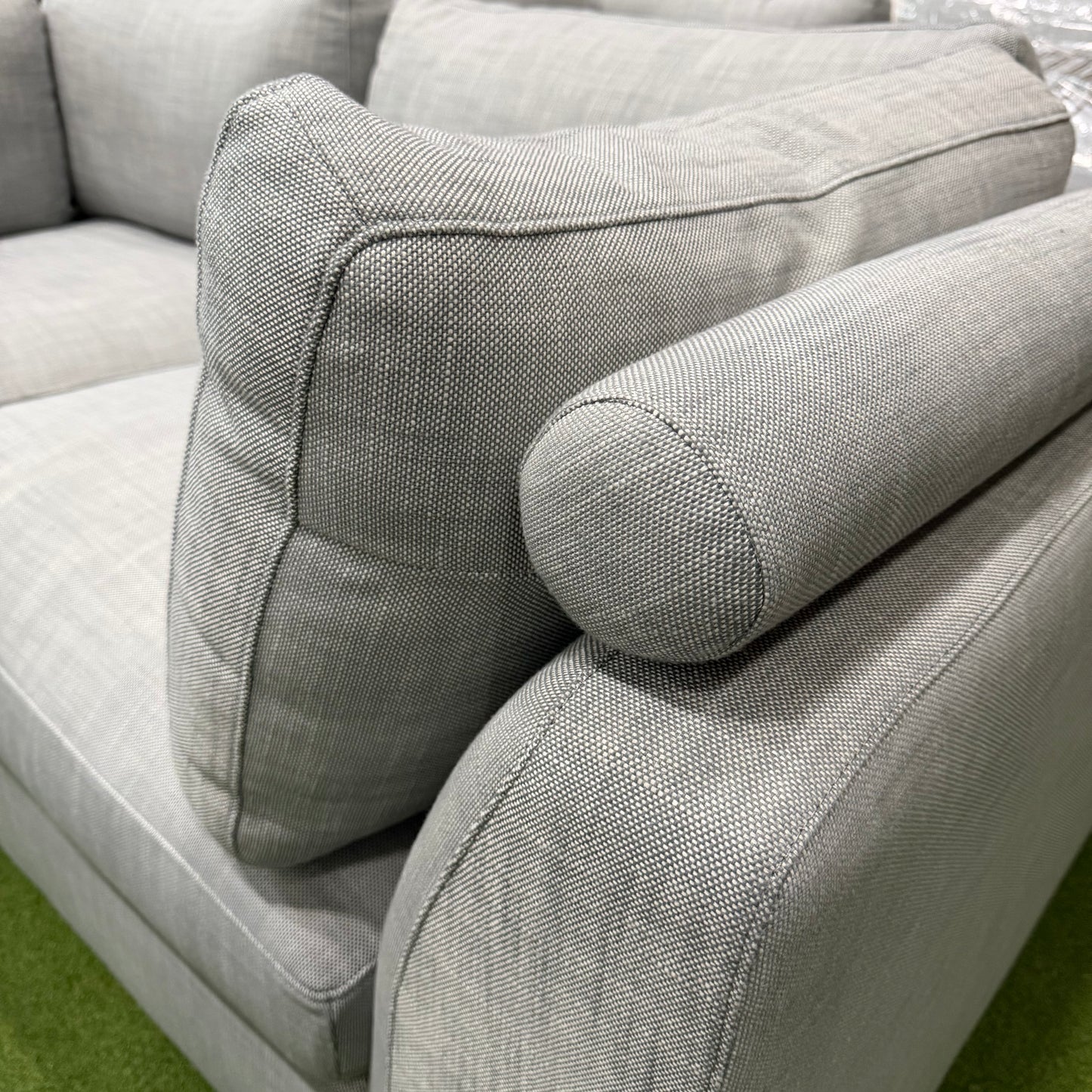 Milo Sofa Compact - Performance Linen: Dove