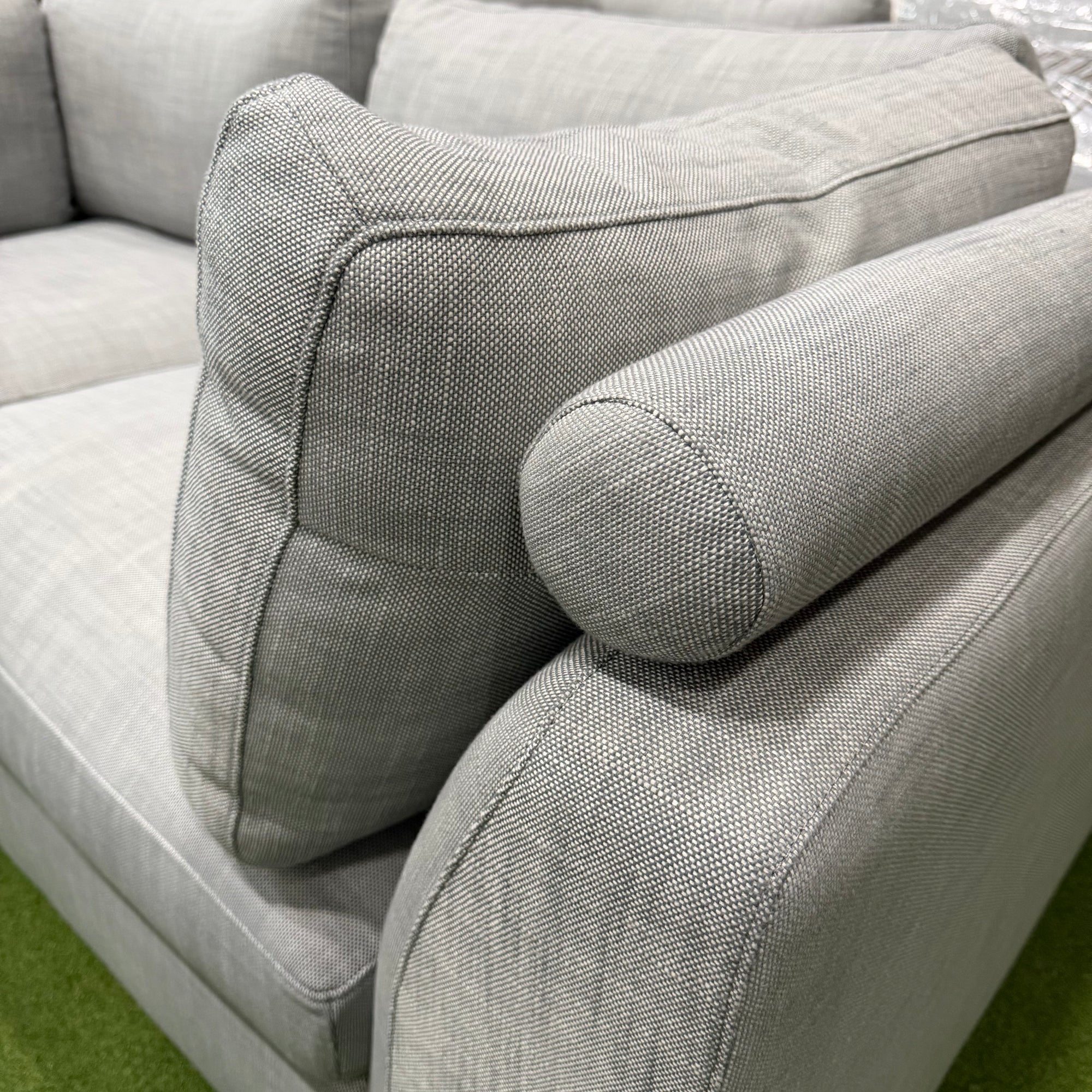 Milo Sofa Compact - Performance Linen: Dove