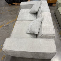 M1 Sofa Loveseat - Performance Weave: Platinum Grey