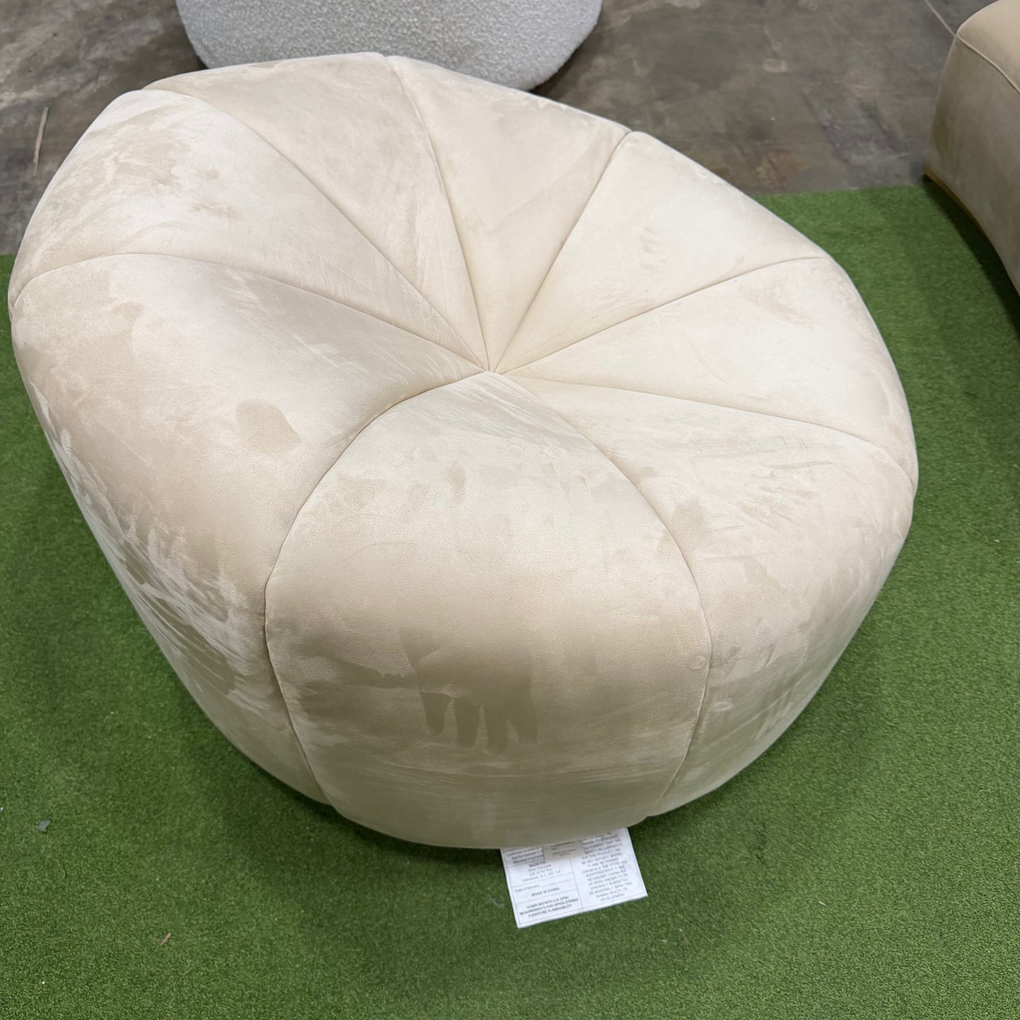Vonn Lounge Chair - Venice Vegan Suede: Latte