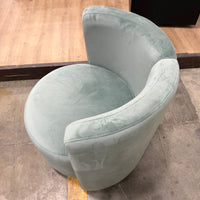 Nova Lounge Chair - Corduroy Velvet: Evergreen