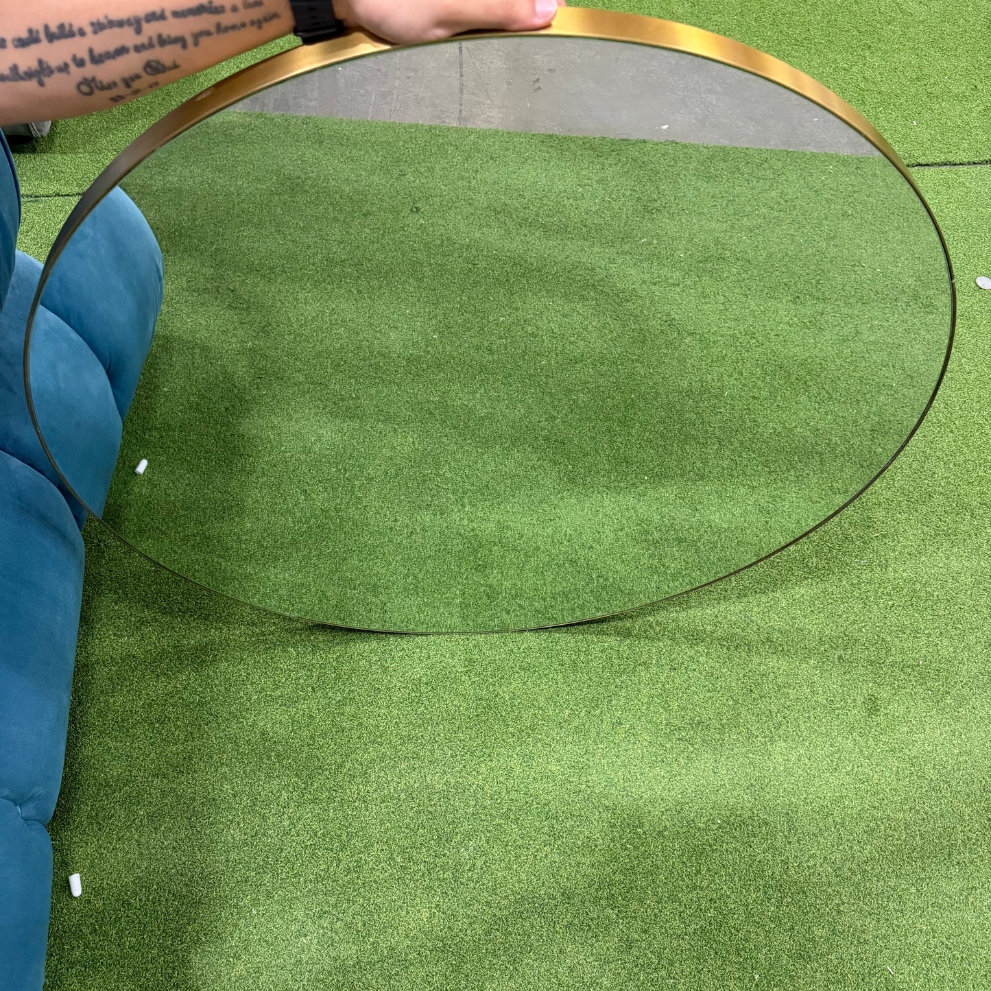 Mila Mirror - Brass