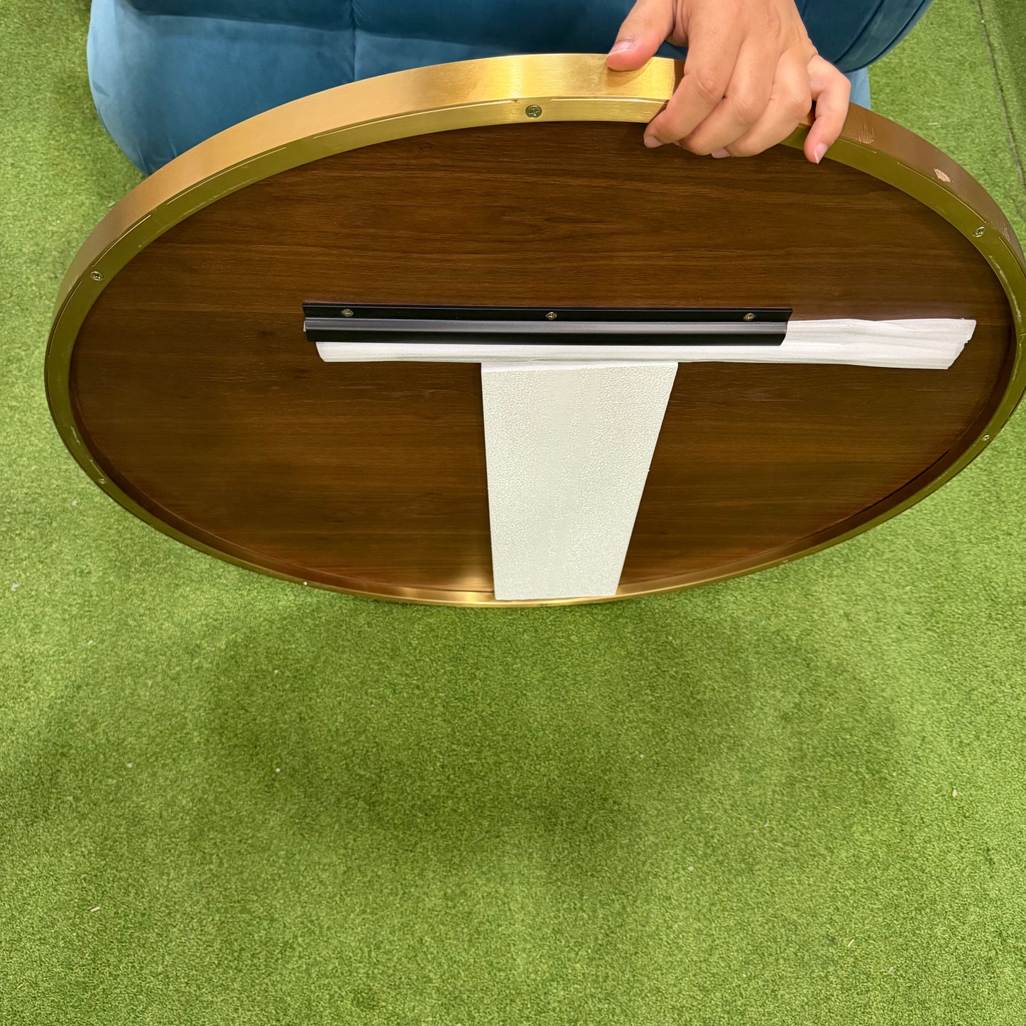 Mila Mirror - Brass