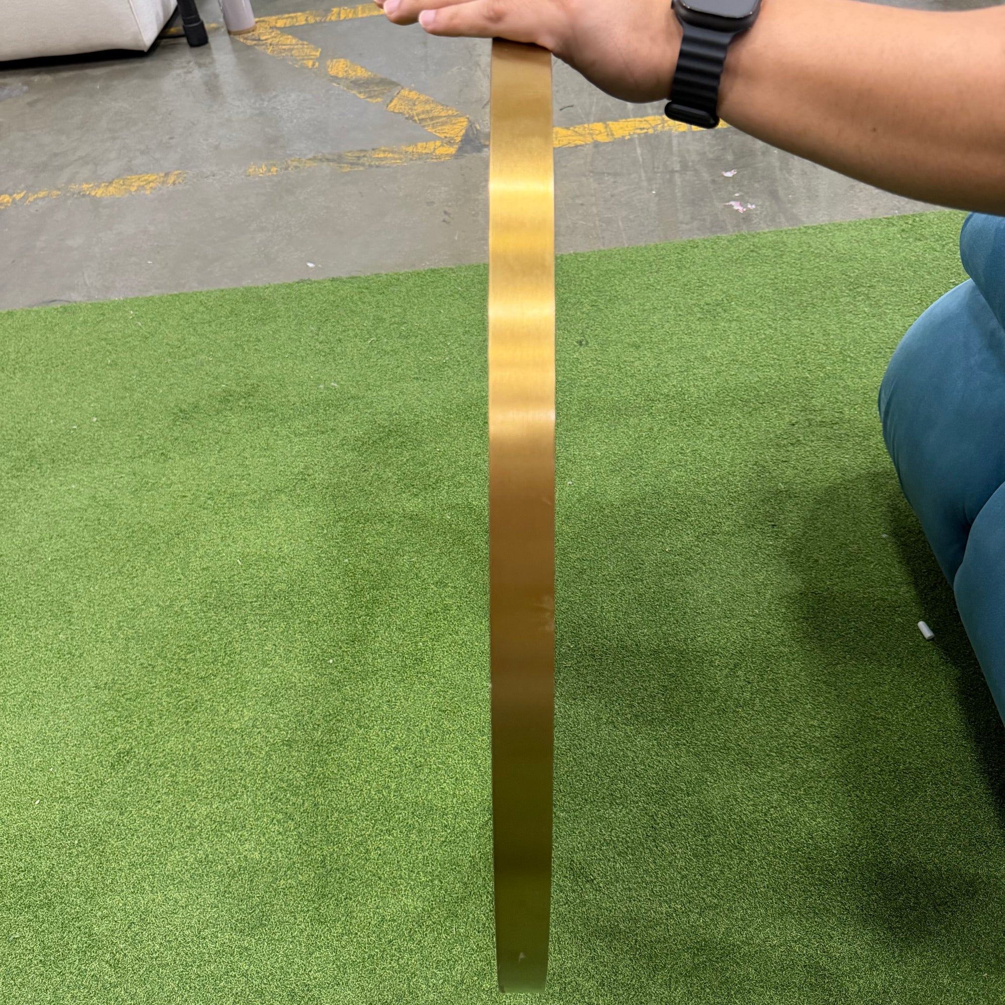 Mila Mirror - Brass