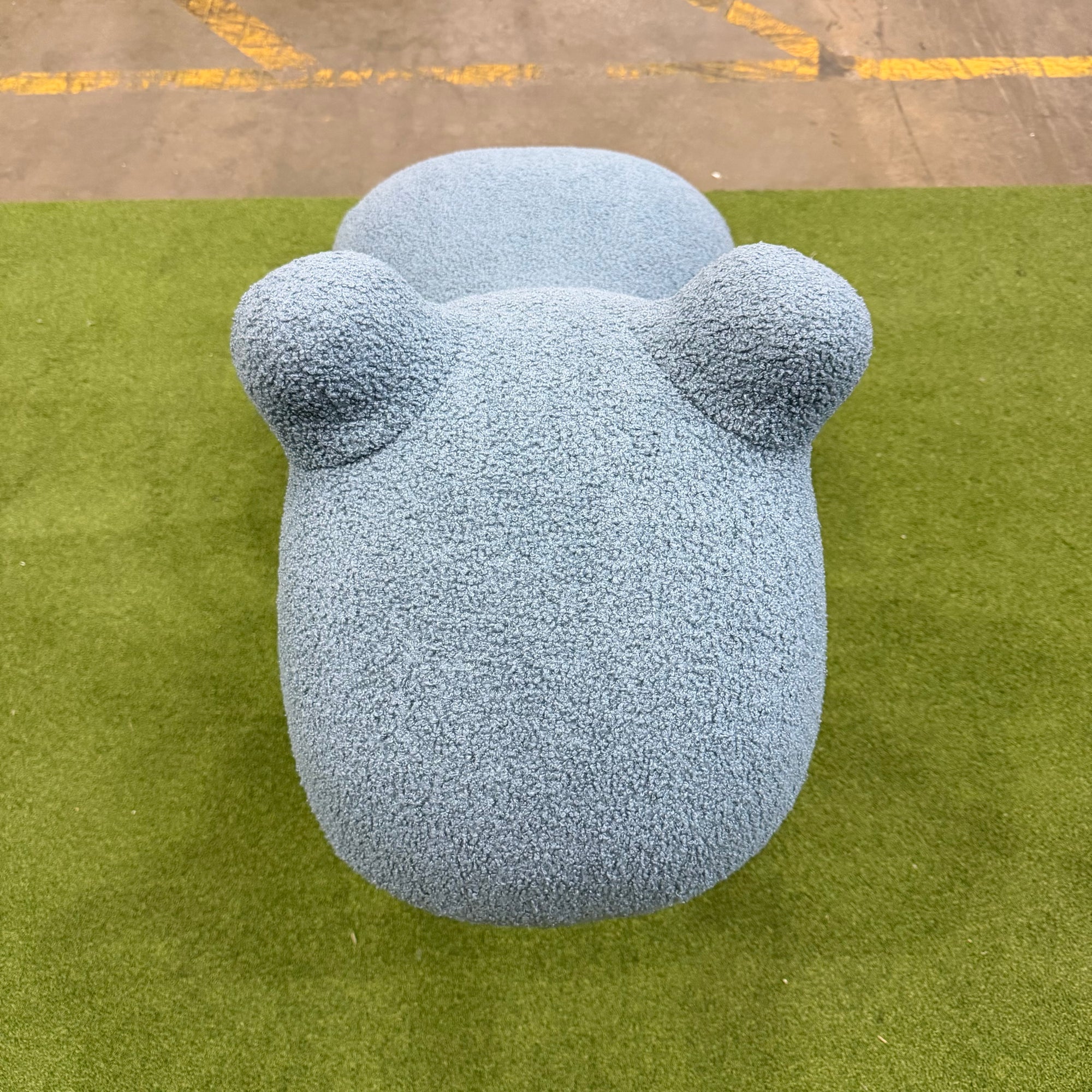 Pony - Large, Chenille Weave: Blue