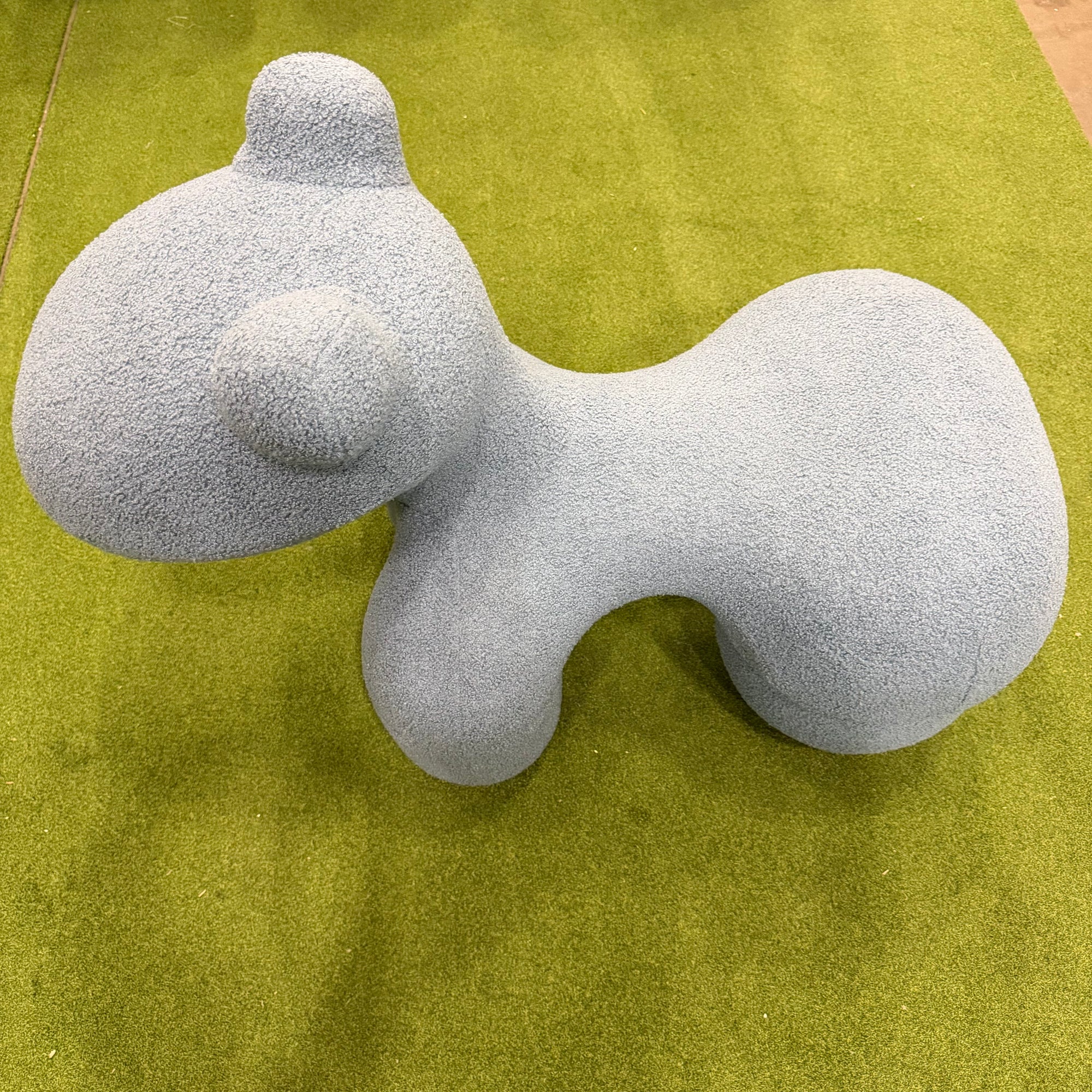 Pony - Large, Chenille Weave: Blue
