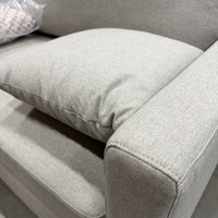 Dresden Sleeper Sofa - Modern Felt: Malmo, Walnut Side Table