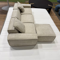 M1 Sofa Sectional Mini - Performance Weave: Silicon Sand