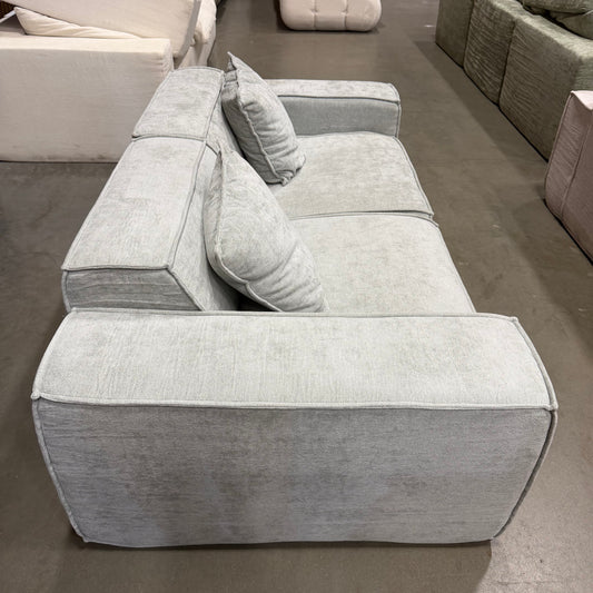 M1 Sofa Loveseat - Performance Weave: Platinum Grey