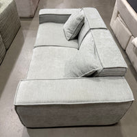 M1 Sofa Loveseat - Performance Weave: Platinum Grey