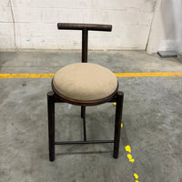 Kyoto Counter Stool - Kyoto Truffle with Smoky Brown