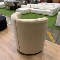 Nova Lounge Chair - Plush Velvet: Dune