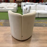 Nova Lounge Chair - Plush Velvet: Dune