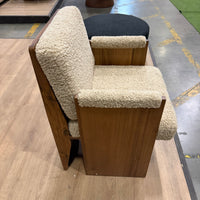 Study Chair by Maria Sharapova - Shearling: Fawn
