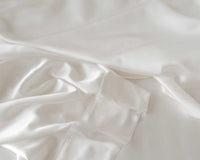 Mulberry Charmeuse Silk Pillowcase - King, Ivory