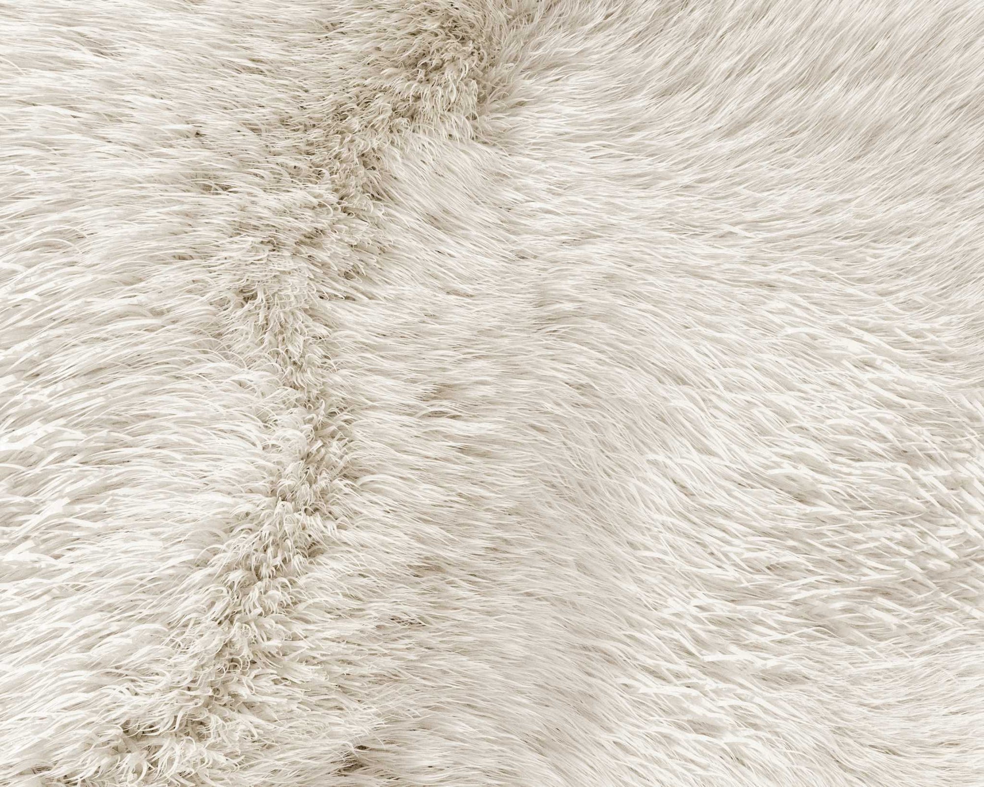 Sheepskin Natural White