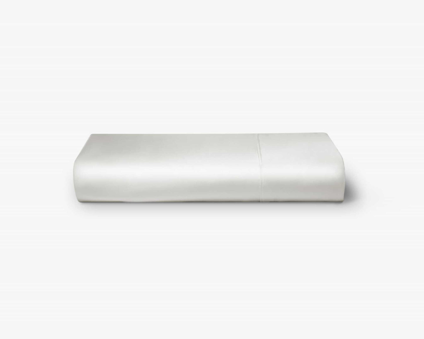 Mulberry Charmeuse Silk Flat Sheet - Queen, Ivory