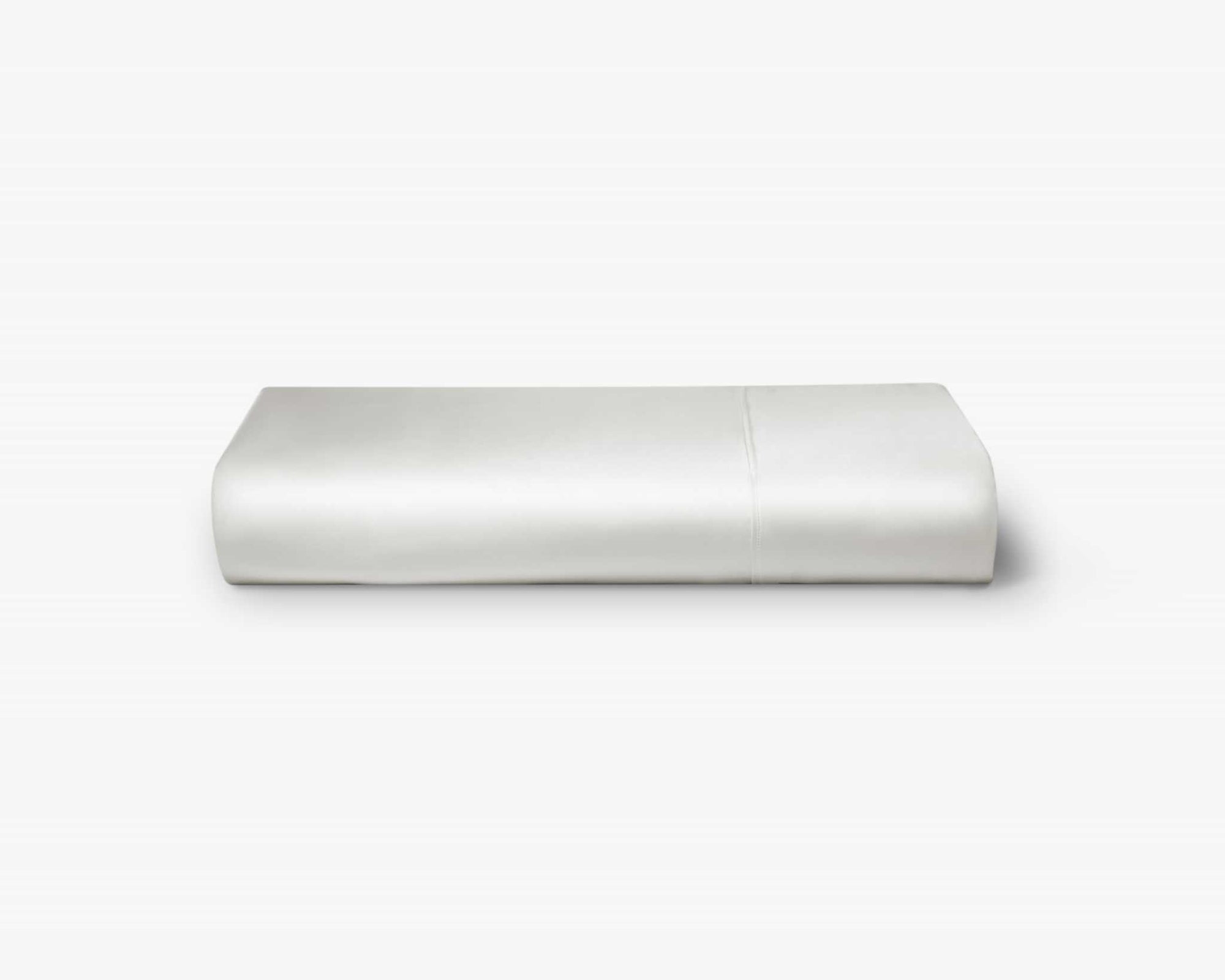 Mulberry Charmeuse Silk Flat Sheet - Queen, Ivory