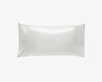 Mulberry Charmeuse Silk Pillowcase - King, Ivory