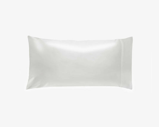 Mulberry Charmeuse Silk Pillowcase - King, Ivory