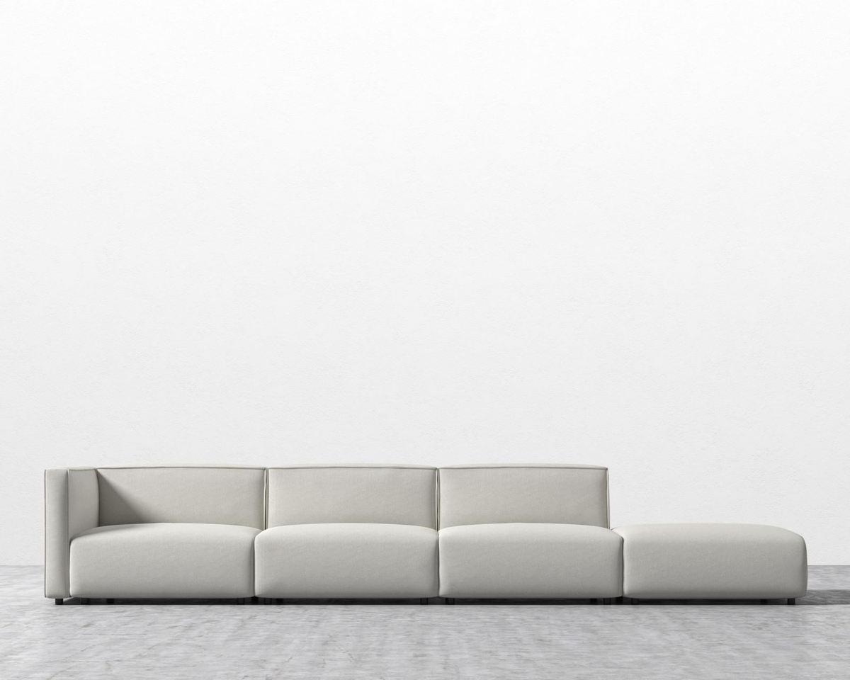 Arya Modular Sectional - Open Right, Modern Felt - Alesund
