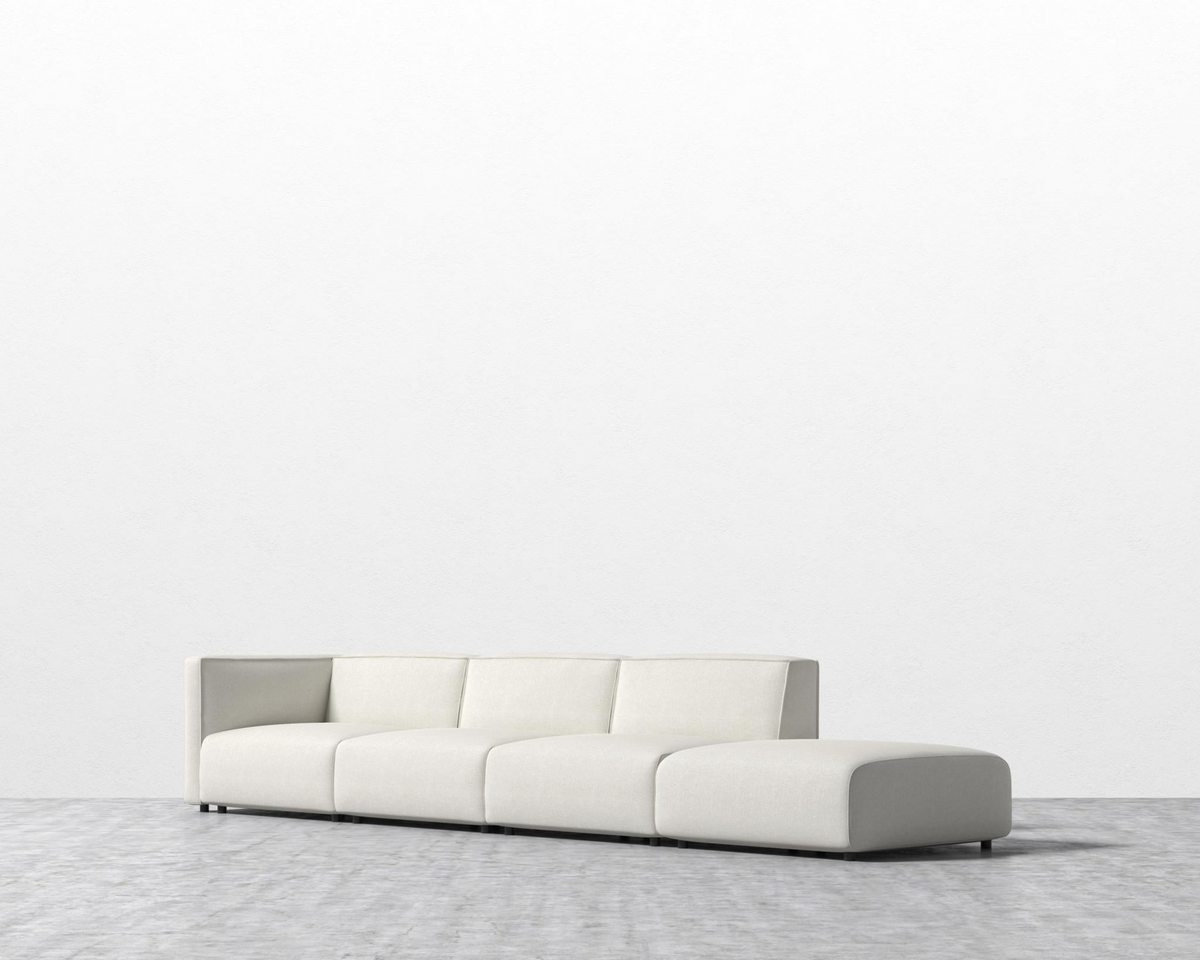 Arya Modular Sectional - Open Right, Modern Felt - Alesund