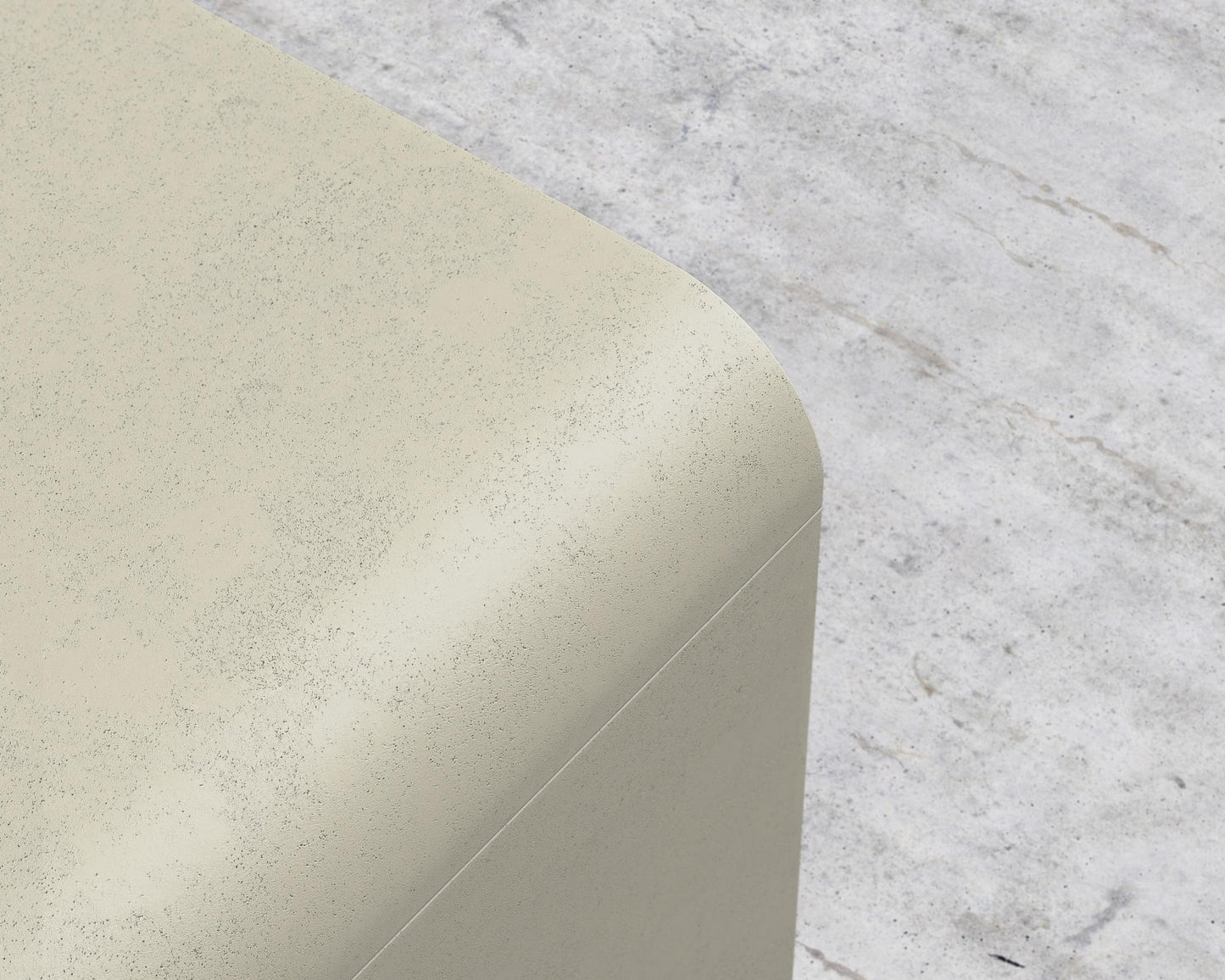 Cascadia Desk - Alabaster Concrete, 63" | 160cm