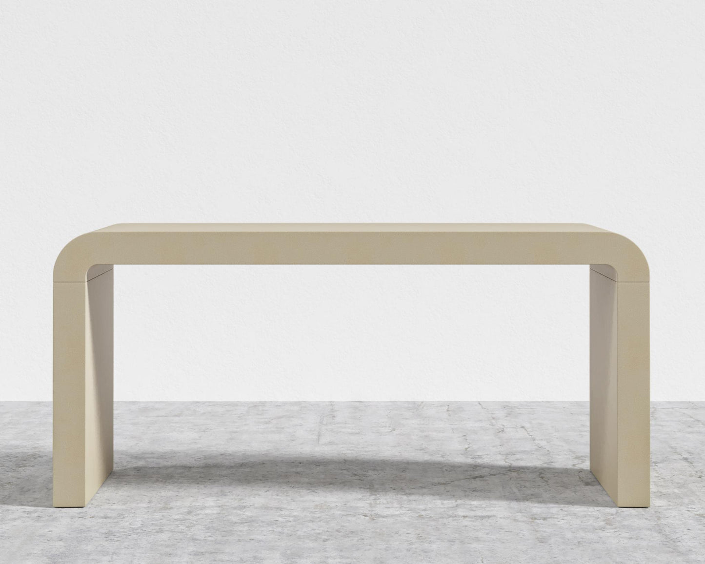 Cascadia Desk - Olympia Wax Concrete, 63" | 160cm
